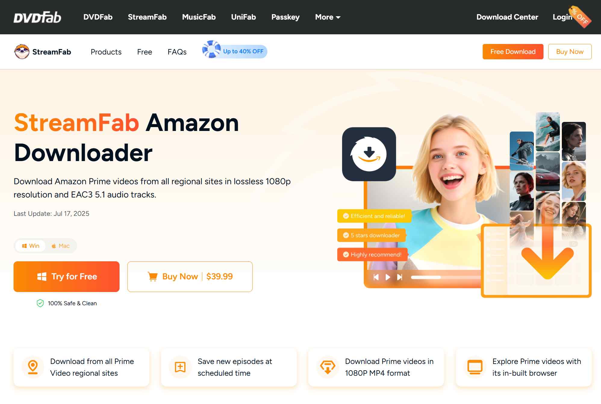 cleverget amazon downloader vs streamfab amazon downloader