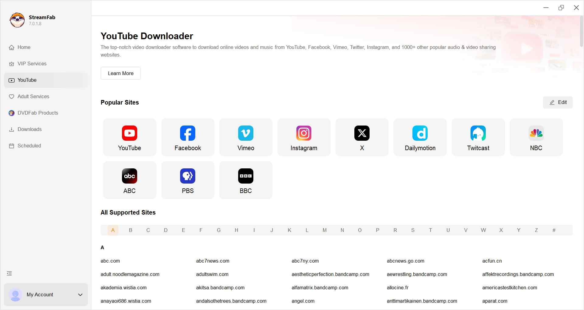 ClipGrab Alternative streamfab video downloader