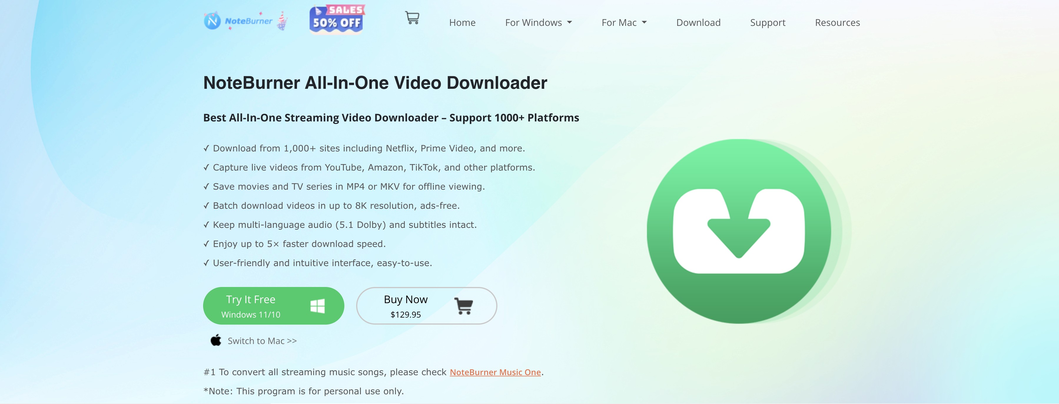 crunchyroll to mp4 converter NoteBurner Crunchyroll Video Downloader
