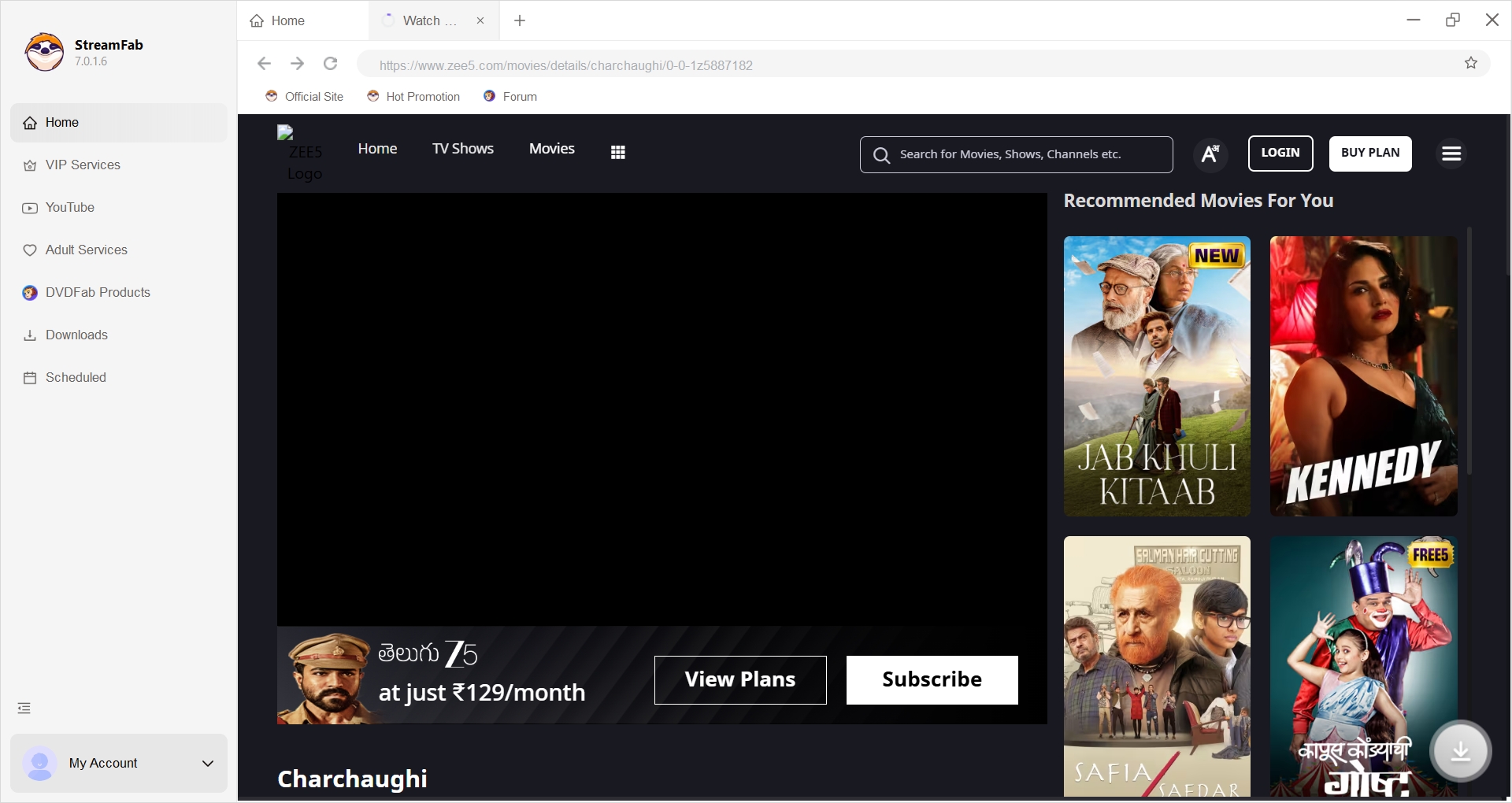 how to gujarati movies with streamfab