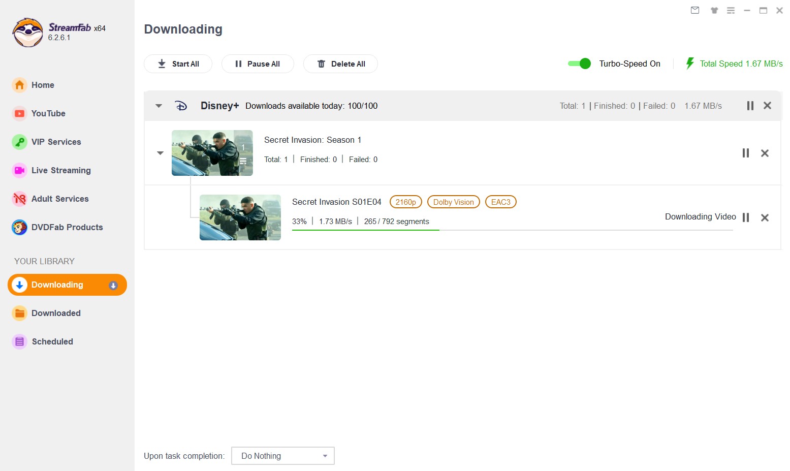 rip movies from disney plus: step 4