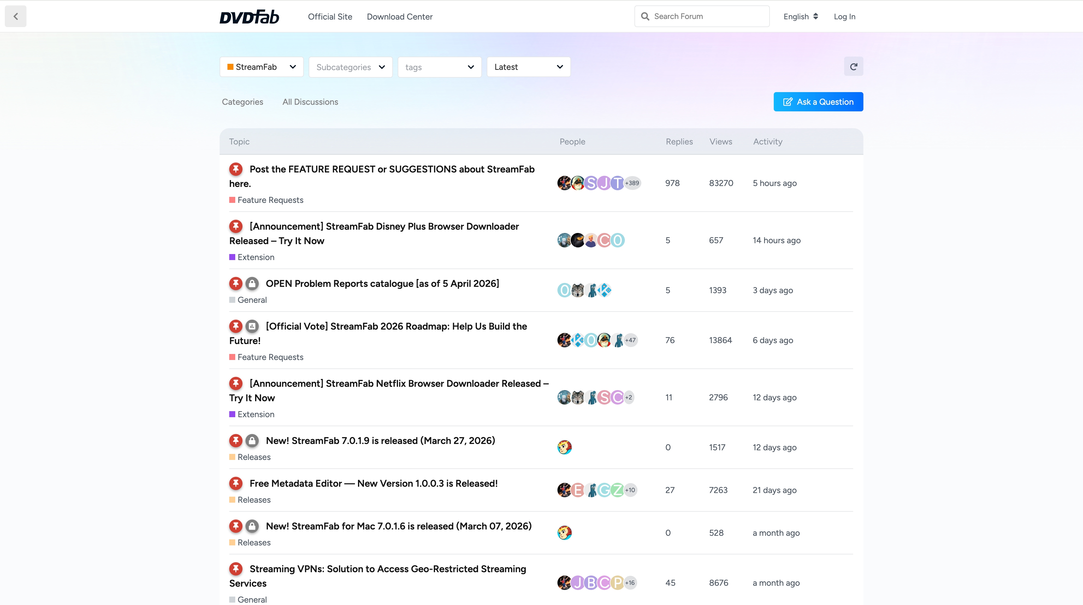 streamfab forum
