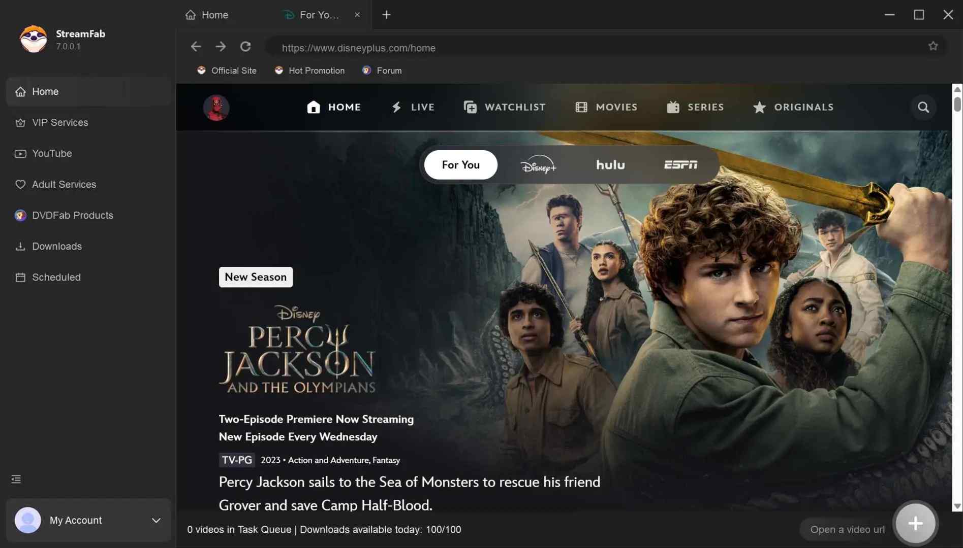 movpilot vs. streamfab: how to use streamfab video downloader step 2