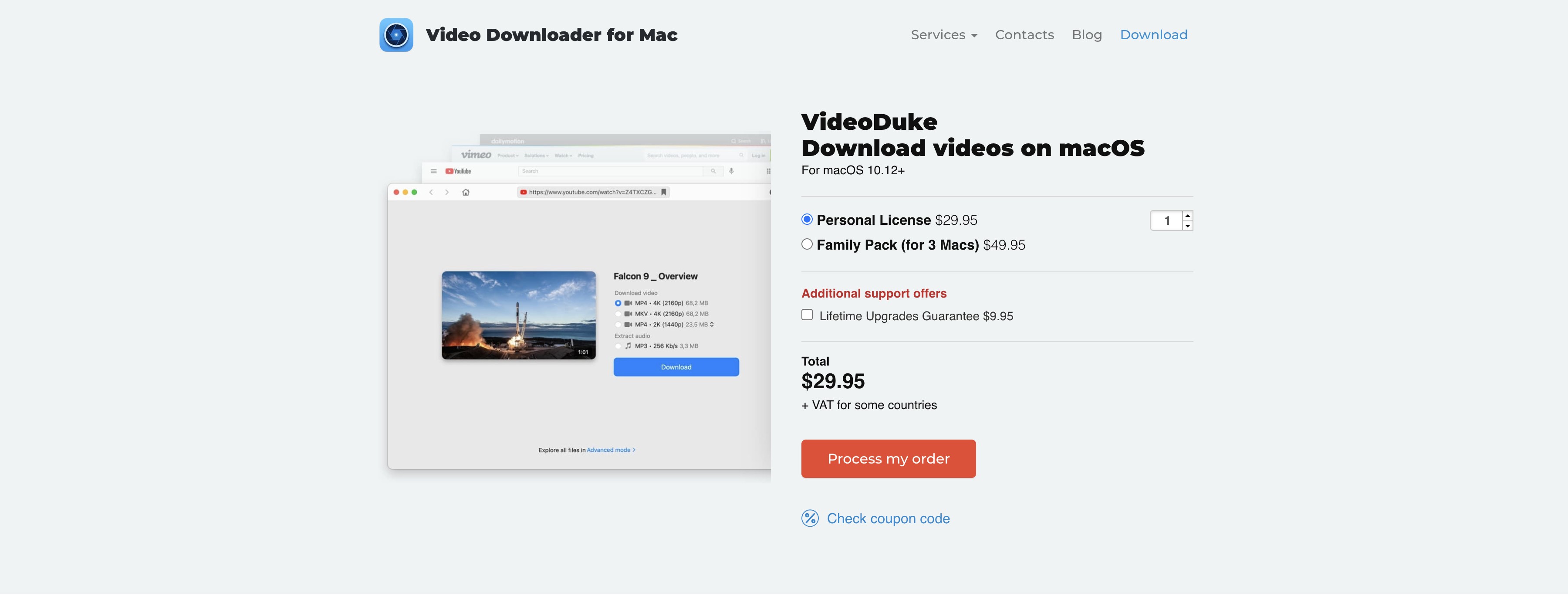 How much does Videoduke cost?