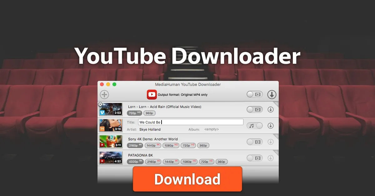 MediaHuman YouTube Downloader