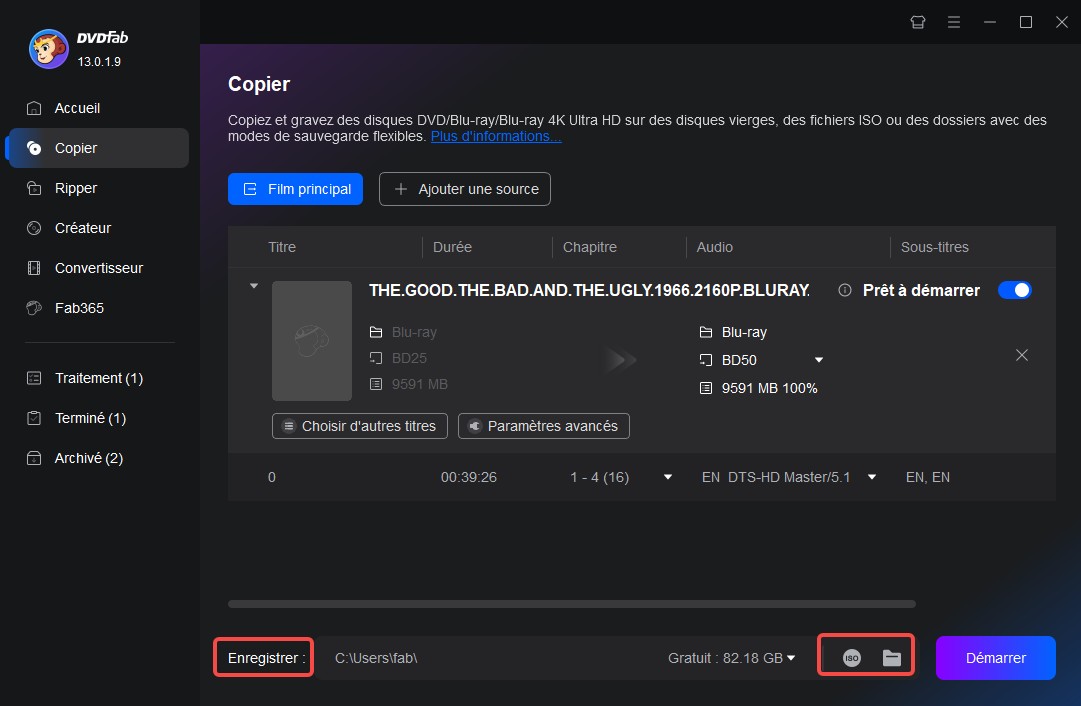 Comment extraire un Blu-ray en fichier ISO sur Mac/Windows